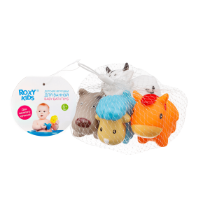Набор игрушек для ванны ROXY-KIDS Моя ферма