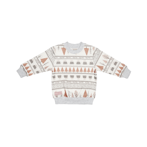 Толстовка Зимние каникулы цветная Толстовка Зимние каникулы цветная