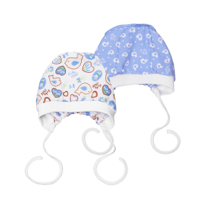 Комплект чепчиков Лавандовый пряник 2 шт.