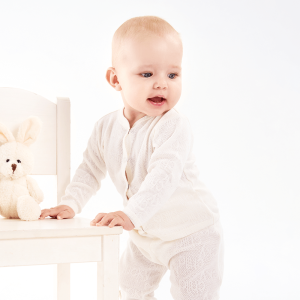 Комплект кофточек Ажур 3 шт. латте