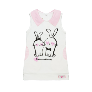 Платье Любимая девочка Лето молочное