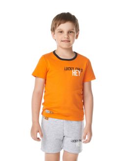 Футболка Крокодилы оранжевый