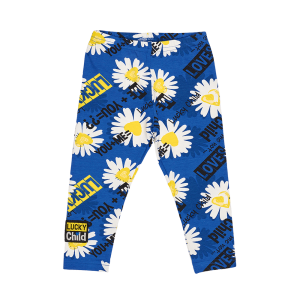 Лосины Любит - не любит синие