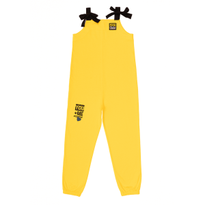 Комбинезон Любит- не любит желтый