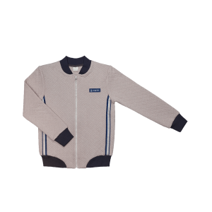 Куртка на молнии Круиз бежевая