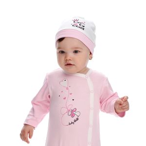 Шапка Селфи розовая