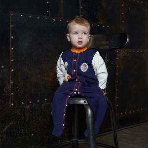 Комбинезон на кнопках Умка футер