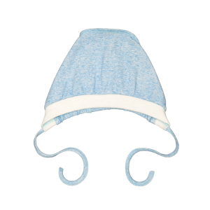 Чепчик Кролики голубой
