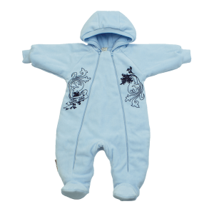 Комбинезон на синтепоне голубой