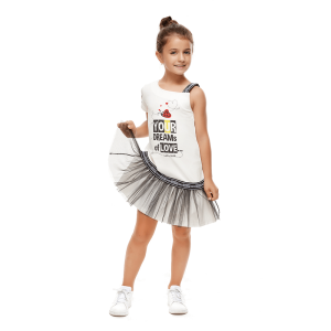 Платье Любит - не любит с бретелью Платье Любит - не любит с бретелью