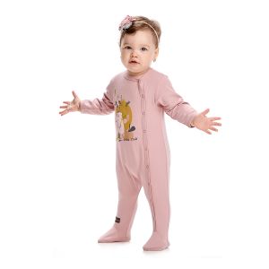 Комбинезон Осенний лес розовый