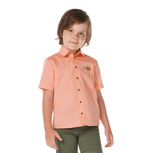 Сорочка Крокодилы оранжевый