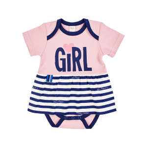 Боди Скажи ДА розовый