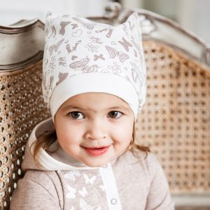 Шапочка Дюймовочка цветная