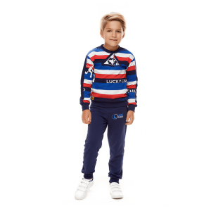 Брюки Трафик синие футер