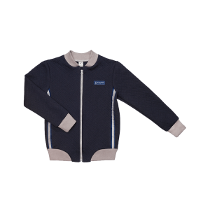 Куртка на молнии Круиз темно-серая