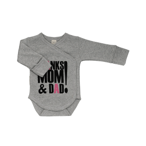 Боди для девочки Thanks Mom & Dad Боди для девочки Thanks Mom & Dad