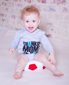 Боди для мальчика Thanks Mom & Dad