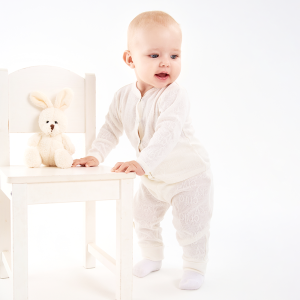 Комплект штанишек Ажур 3 шт. латте