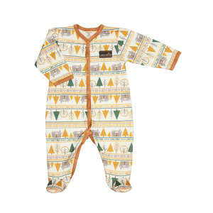 Комбинезон Зимние каникулы цветной