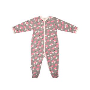 Комбинезон Лебединое озеро с застежкой по всей длине ножек цветной